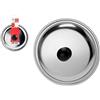 Home Coperchio, 32 cm, Alluminio, Argento