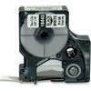 Nastro per etichettatrice compatibile Dymo RHINO 6000 NERO SU BIANCO