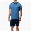 PEROFIL PIGIAMA UOMO CORTO IN COTONE VPRT92280