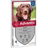 ELANCO ITALIA SPA ADVANTIX SPOT ON*soluz 4 pipette 4 ml 400 mg + 2.000 mg canida 25 a 40 Kg