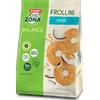 Enerzona Frollini Balance 250 g Cocco - Frollini ricchi in proteine, 100% vegetali