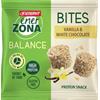 Enerzona Bites Minipack 24 g Vanilla and White Chocolate - Snack di soia e cioccolato al latte, ricco in proteine e fibre