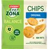 Enerzona Chips 40-30-30 Gusto Classico - Chips Ricche in proteine e in fibre, non fritte