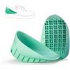 Tuli's Heavy Duty Heel Cups, Inserto Ammortizzante per Assorbimento degli Urti, Fascite Plantare, Malattia di Sever e Dolore al Tallone, Realizzato negli Stati Uniti, Taglia Standard, 1 Coppia