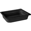 Ristosubito Bacinella gastronomia in melamina nera GN 1/2 Modello MPGN12020N