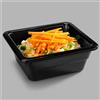 Ristosubito Bacinella gastronomia in melamina nera GN 1/6 Modello MPGN16065N