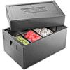 Ristosubito Contenitore isotermico in polipropilene porta bacinelle gelateria Modello KRBGE250