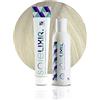 Pop Italy Soielixir Tinta Permanente in crema SENZA Resorcina, Parafenilendiammina e Ammoniaca 93 Colori - 100 ml - (Pack Tinta + Ossigeno 40 vol. - 12/11 Biondo Extra Chiaro Cenere Intenso Superschiarente)