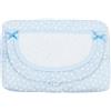 Filet - Custodia Porta AMP1117B Salviette Umidificate per Bambini Dispenser Ricaricabile di Salviettine Umidificate Astuccio per Salviette Ricamabile - Colore Cielo - 100 G