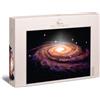 Ulmer Puzzleschmiede - Puzzle galassia - Puzzle da 1000 pezzi del mondo e universo, Made in Germany - Spettacolare galassia a spirale come illustrazione 3D - Nebel, Astronomia, Galaxy, Deep Space