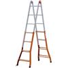 Gierre Peppina A0050 - Scala Multifunzione 2x9 - Telescopica in Acciaio