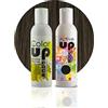 Pop Italy Color Up Tinta Professionale per Capelli in Gel Senza Ammoniaca - 150 ml (4/3 Castano Medio Dorato + Ossigeno 10 vol. 150 ml)