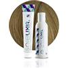 Pop Italy Soielixir Tinta Permanente per Capelli in crema SENZA Resorcina, Parafenilendiammina e Ammoniaca 93 Colori - 100 ml - (Pack Tinta + Ossigeno 10 vol. - 8/37 Biondo Chiaro Dorato Marrone)