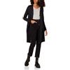 Amazon Essentials Cardigan Leggero A Maniche Lunghe con Apertura Frontale, Lunghezza più Lunga (Disponibile in Taglie Forti) Donna, Verde Scuro, L