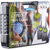 Midland - Set 2 Walkie Talkie G7 PRO Work Edition, Ricetrasmittenti Professionali 85 Canali - 16 PMR446/69 LPD Senza Licenza, Copertura 10 Km, Autonomia 18 Ore, Batterie Ricaricabili e Accessori