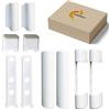 Siegenia, set di 2 tappi di copertura per finestre in PVC e porta in plastica PVC, FAVORIT KF3 EB, EL O, EL U, S, W KF, colore bianco