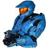 DIAMOND SELECT HALO BLUE SPARTAN MARK IV BUST COIN BANK EXCLUSIVE SALVADANIO NEW