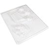 Rayher Pet Stampo Corone, 13 x 12 x 2 cm +6.5 x 7 x 2 cm, 36119000