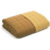 Caleffi Copriletto Primaverile Singolo Modern Oro in Microfibra - 57278