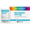 MARCO VITI FARMACEUTICI SpA Massigen Magnesio - Integratore a base di Magnesio Pidolato per stanchezza fisica e mentale - 20 buste