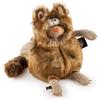 Sigikid Beasts 3840184 Peluche per Adulti e Bambini, Soggetto: Cane Dani Dandy, Marrone/Bianco