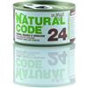 Natural code 24 gatto tonno manzo e verdure soft jelly 85 gr
