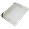 ARK Cartellina portadocumenti trasparente formato A4, 30 mm, chiusura elastica (335 x 245 x 30 mm), singola