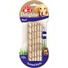 8in1 Twisted Sticks di Manzo, con gustosa pelle di manzo e deliziosa carne di manzo, 10 pezzi