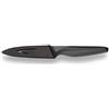 ECHTWERK Spelucchino EW-SS-0150 NeroAcciaio, Coltello da Cucina, Lama in Acciaio Inox Circa 9 cm, Nero, Acciaio Inox, Spelucchino - 9cm