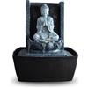 Zen Light Caratteristica di Acqua Interna LED Lotus Buddha Multicolore 26 cm [Istruzioni Tedeschi]