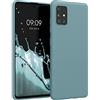kwmobile Custodia Compatibile con Samsung Galaxy A51 Cover - Back Case per Smartphone in Silicone TPU - Protezione Gommata - artic night