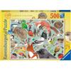 RAVENSBURGER 17137 PUZZLE DA 500 PZ. I VISITATORI DEL GIARDINO