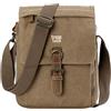 Troop London Borsello a tracolla Troop London Classic Canvas Brown TRP 211