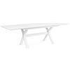 Bizzotto Tavolo allungabile Kenyon 180/240x100 bianco