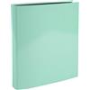 Exacompta Cod. 51563E Raccoglitore rigido con 4 anelli a D, diametro 25 mm, dorso 4 cm, dimensioni esterne 31,5 x 27 cm, formato A4, colore verde pastello