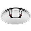 WMF Coperchio per pentola Premium One, 20 cm, in Acciaio Inox Cromargan lucidato, Coperchio in Metallo con Apertura del Vapore, Cool+ Technology, Lavabile in lavastoviglie