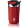 WACACO Octaroma Lungo Tazza Termica Caffe con Isolamento Sottovuoto, 10 fl oz(300ml), Bicchiere da Viaggio in Acciaio Inossidabile a Doppia Parete con Coperchio, Rosso