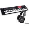 M-Audio Oxygen 61 MKV + HDH40 - Tastiera MIDI Controller USB a 61 Note con Pad Beat, Modalità Smart Chord & Scale, Arpeggiatore e Software + Cuffie Over Ear Chiuse da Studio con Cavo da 2,7 m