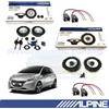 ALPINE SXE1750S+SXE1725S Kit Casse Altoparlanti per PEUGEOT 208 DAL 2012>2019