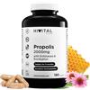 HIVITAL foods Propoli 2000 mg. 180 capsule per 6 mesi di trattamento. | Estratti di Propoli con 10% di Galangina, Echinacea con 4% di Polifenoli ed Eucalipto. Prodotto in Europa da HIVITAL