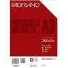 Fabriano Fogli protocollo filigranati Miliaflex Fabriano - standard - 125 g/mq - 02310125 (conf.200)