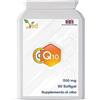 Ved CoQ10 500 mg | Coenzima Q10 | Massima forza | Coenzima Ubichinone fermentato naturalmente | Formula naturale superiore | 500mg 90 Softgel di VED