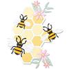Sizzix Thinlits Die Set 11PK Bee Hive di Olivia Rose | 665880 |Capitolo 2 2022