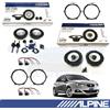 ALPINE SXE1750S + SXE1725S Casse Altoparlanti Ant+Post SEAT IBIZA 6J 2008>2017