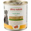 Almo Nature HFC Natural - Alimento Umido per Cani - Pollo con Carote e Riso - Qualità Human Grade, Senza Glutine, Monoproteico - 280g, Confezione da 12