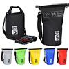 Relaxdays Zaino impermeabile Ocean Pack 5L borsa stagna ultraleggera sacca dry bag da kajak vela sci snowboard nero