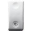 GEWISS Pulsante unipolare 10A per scale bianco - GW20514