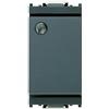 VIMAR Interruttore 1P 16AX lum.so grigio - 16021