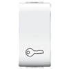 ELETTROCANALI Copritasto simbolo chiave bianco - ECL40909WH
