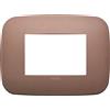 VIMAR Placca in metallo 3 moduli bronzo matt - 19683.24